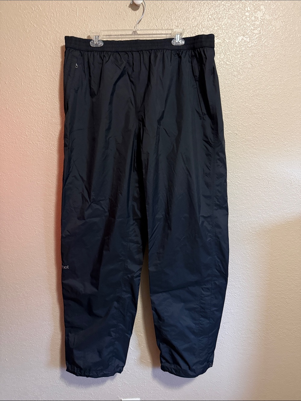 Marmot Men's Black Lightweight Water-Resistant Pants